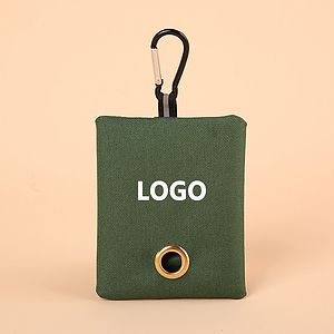 Canvas Dog Poop Bag Dispenser