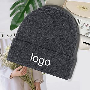 Embroidery Winter Beanie Hat