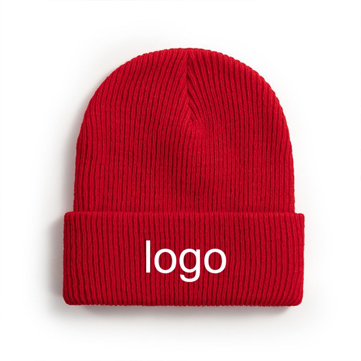Embroidery Beanie Knit Hat