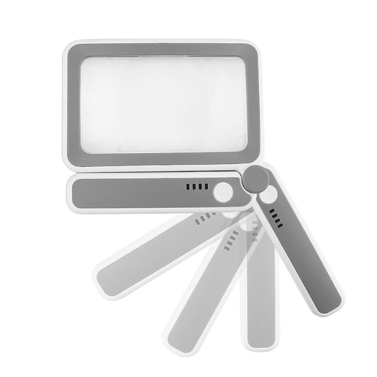 Portable Rechargeable Foldable Handheld Magnifying Glass