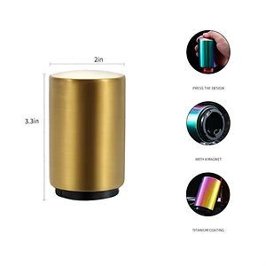 Stainless Steel Automatic Seamless Press Bottle Opener
