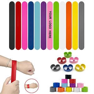 Silicone Slap Bracelet/Wristband