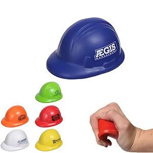 PU Safety Helmet Shaped Stress Reliever Ball