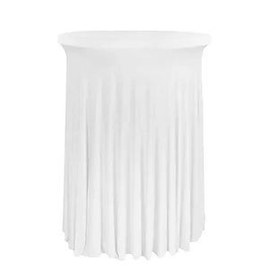 Cocktail Tablecloths With Skirt Ruffles