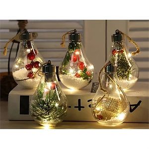 LED Transparent Christmas Ball