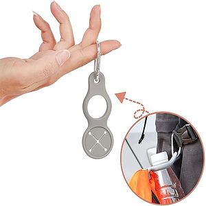 Silicone Water Bottles Carrier With Carabiner Clip