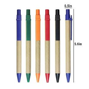 Eco Friendly Recycled Kraft Paper Ballpoint Pen