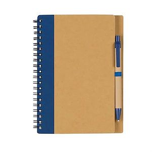 Kraft Paper Notebook with Pen