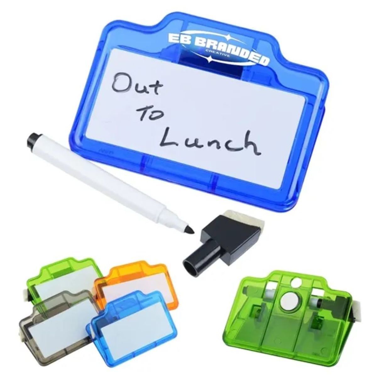 Memo Board W/ Marker And Magnet Clip Set