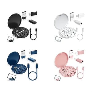 6-in-1 Multi-Function Data Cable Storage Set
