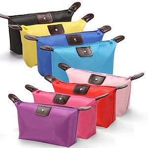 Dumpling Shaped Cosmetic Toiletry Bags