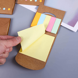 Note Pad with Colorful Message Slips