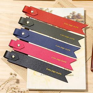 High-grade Leather Bookmark