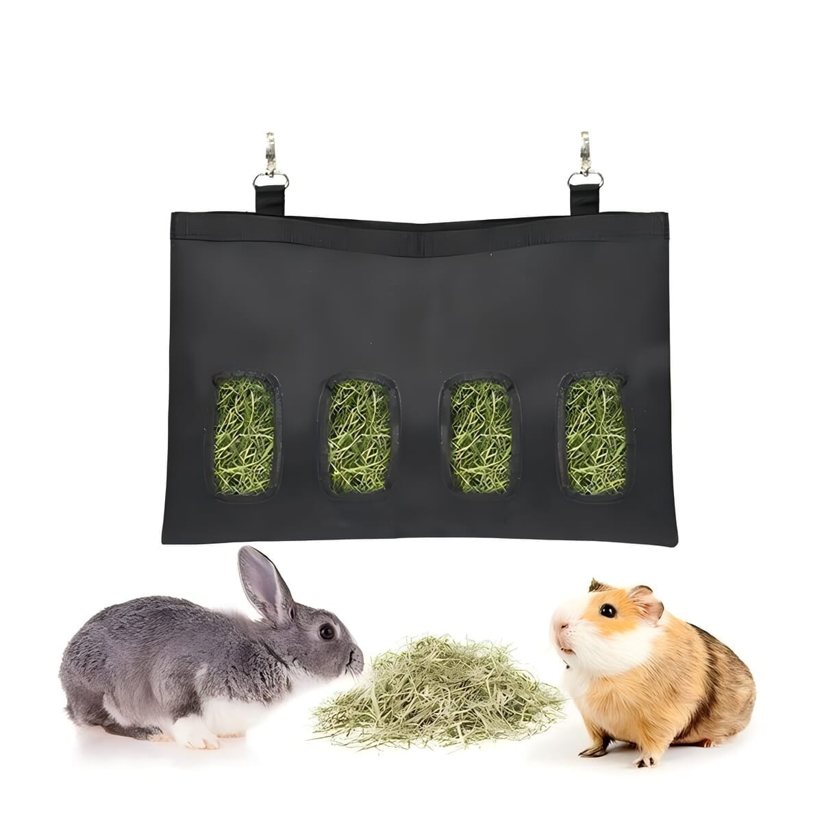 Rabbit Hanging Hay Feeder Bag