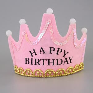 Birthday Glowing Crown Hat