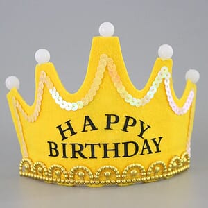 Birthday Glowing Crown Hat