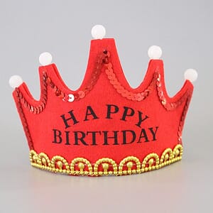 Birthday Glowing Crown Hat