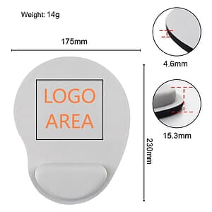 Mouse Pad with Wrist Support