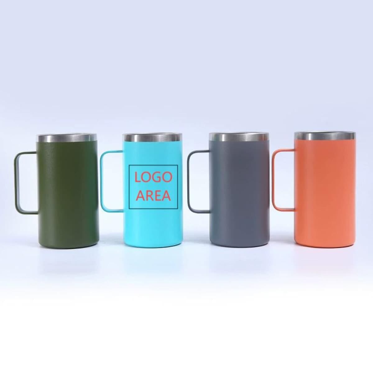 20 OZ Stainless Steel Mug with Handle