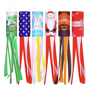 Halloween Yard Decor Wind Sock /American Flag Windsock