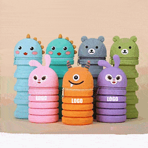 Silicone Retractable Pencil Case