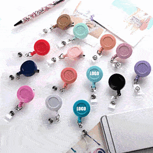 Retractable Badge ReelID Badge Holder with 360 Swivel Alligator Clip