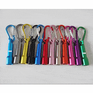 Super Bright LED Flashlight With Carabiner