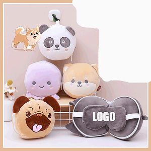 Lifestyle Travel Pillow Set with Eye Mask