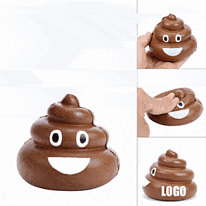 Poop Emoji Stress Ball
