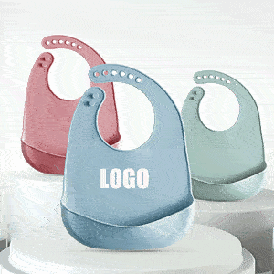 Waterproof Soft Durable Adjustable Silicone Baby Bibs