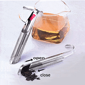 Stainless Steel Tea Diffuser/Tea Infusers Pen with Hook