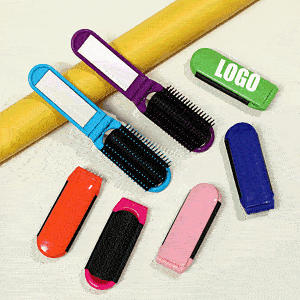 Travel Brushes for Hair/Foldable Hair Brush Compact Hair Brush Pocket Folding with Mirror