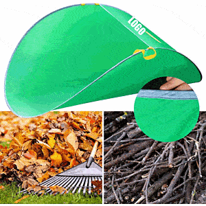 Portable Pop-Up Leaf Bags/Foldable Leaf pick-up tools /Reusable Yard Garden Bags