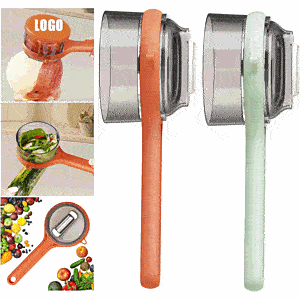 Peeling Knife with Storage Box/ Stainless Steel Multi-Function Peeler with Waste Catcher Bucket