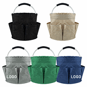 Foldable Garden Tool Bag with 6 Pockets