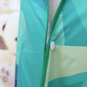 Double-sided fleece beach towel