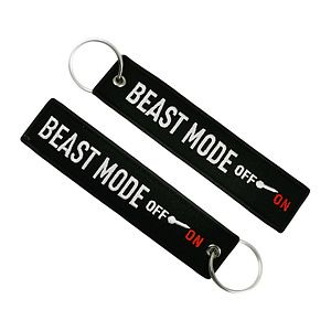 Car Embroidered Keychain