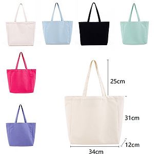Tote Bag With Zipper Closure