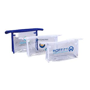 Clear Toiletry Bag With Zipper Closure