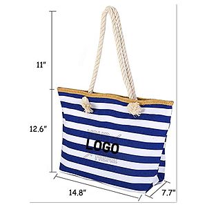 Handle Handbag Tote Beach Bag