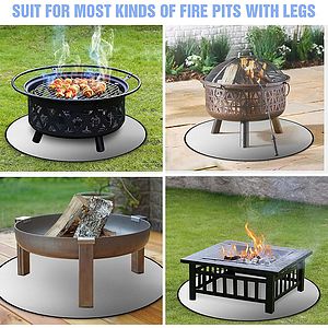 Aluminum Foil Fire Resistant High Temperature BBQ Ma