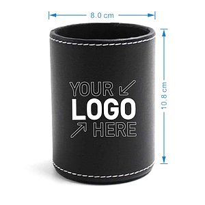Leather Round Pen Holder