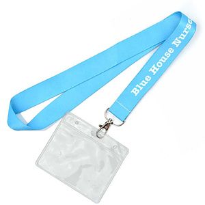 Polyester Lanyards with Badge Holder