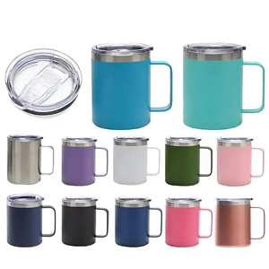 12 OZ Double Wall Stainless Steel Camp Mug