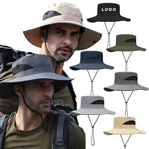 Mesh Bucket Fishing Hat