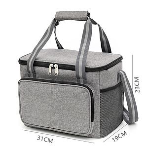 Reusable Insulated Lunch Cooler Tote Bag