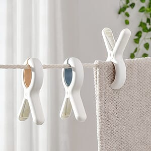 L Size Beach Towel Secure Clip for Chair - Stress Free Lounging