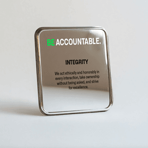 Mirror Plaque
