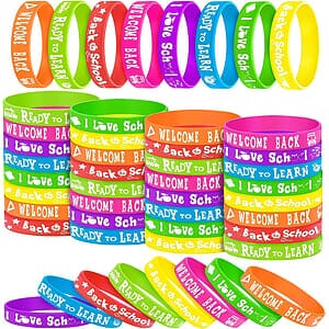 3D Embossed Silicone Wristband
