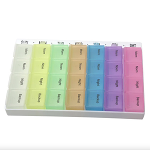 7 days Multicolor Pill Box